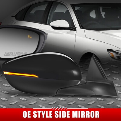 ДЛЯ 18-20 HONDA ACCORD OE STYLE С ЭЛЕКТРОПРИВОДОМ + ОБОГРЕВОМ + УКАЗАТЕЛЬ ПОВОРОТА БОКОВОГО ЗЕРКАЛА СО СТОРОНЫ ПАССАЖИРА
