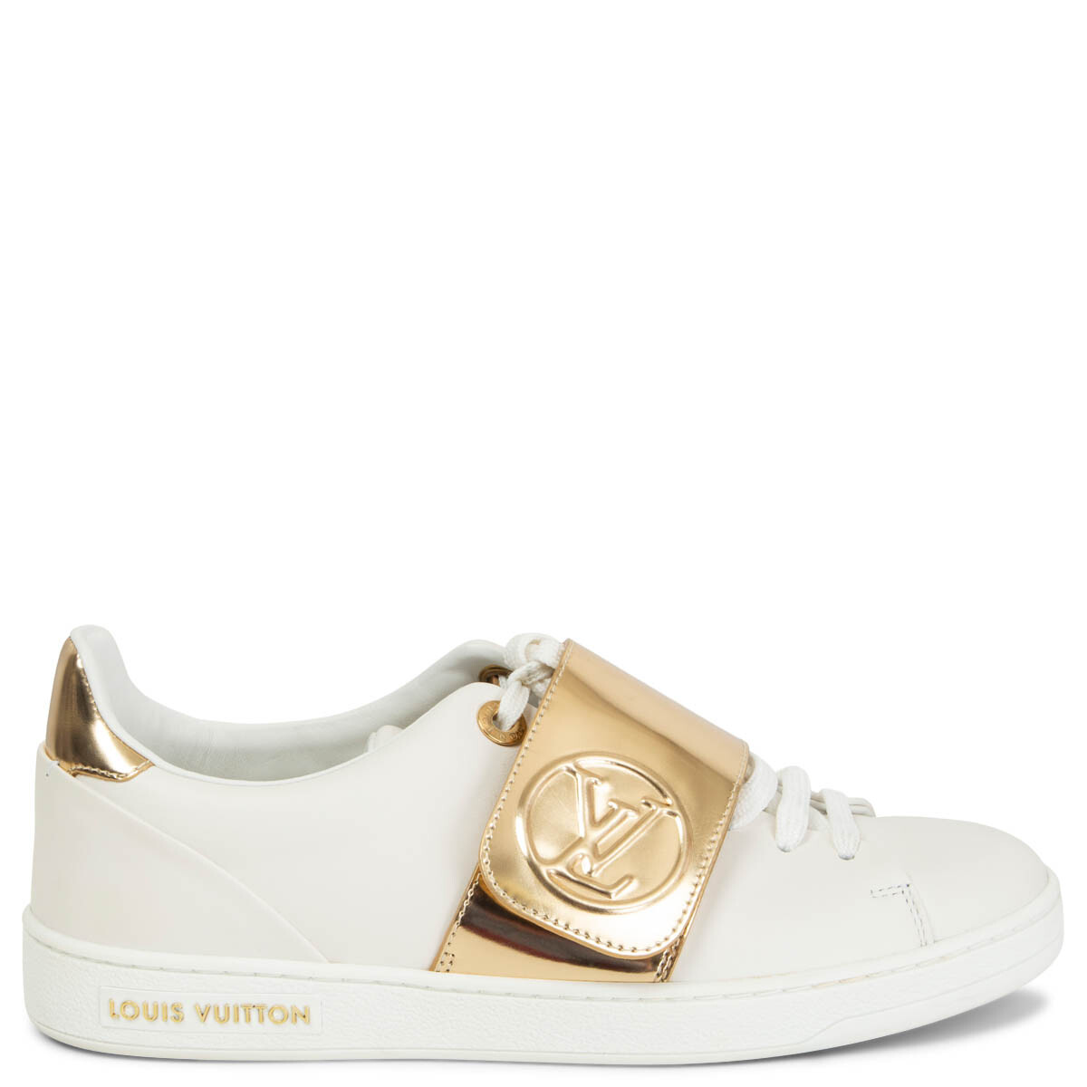 Louis Vuitton ホワイトエスパドリーユサンダル　36 1/2 ๑ルイヴィトン*ウェッジソールサンダル✧エスパドリーユ
