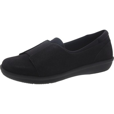 Cloudsteppers by Clarks Женские черные туфли на плоской подошве Ayla Band, 6 средних размеров (B,M) BHFO 4432