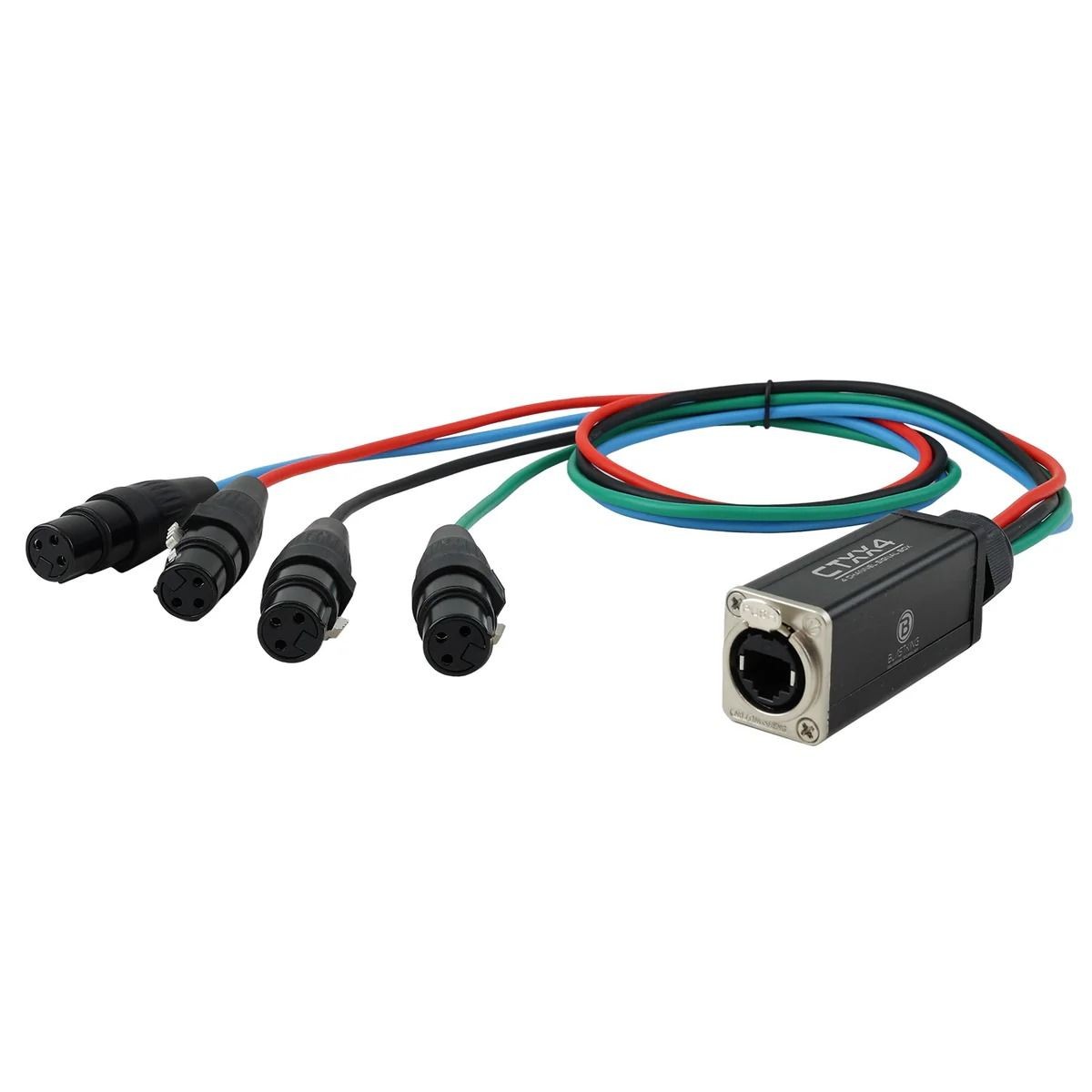 CTXX4 4 Channel XLR Female to CAT6 Box Cable