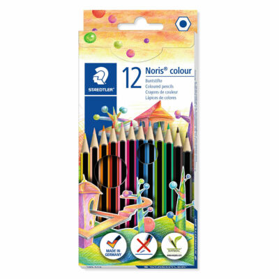 Staedtler Noris Colour Wopex Hexagonal colour Pencils - Set of 12