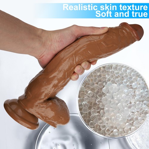 12 Inch Silicone Realistic Huge Dildo Cock Suction Cup Women Sex Toys Thick Dong