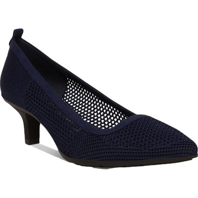 Anne Klein/ женские туфли Rebecca темно-синего цвета под платье на каблуке 6 средних (B,M) BHFO 6927