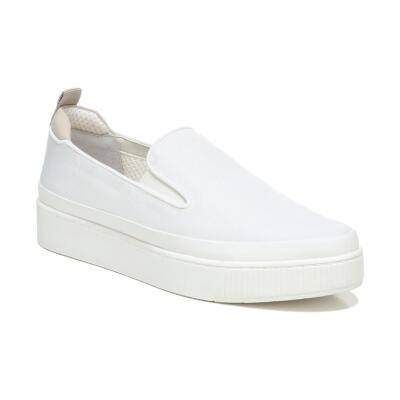

Franco Sarto Женские кроссовки Homer 4 белые модные 7 средние (B,M) BHFO 8178, White fabric