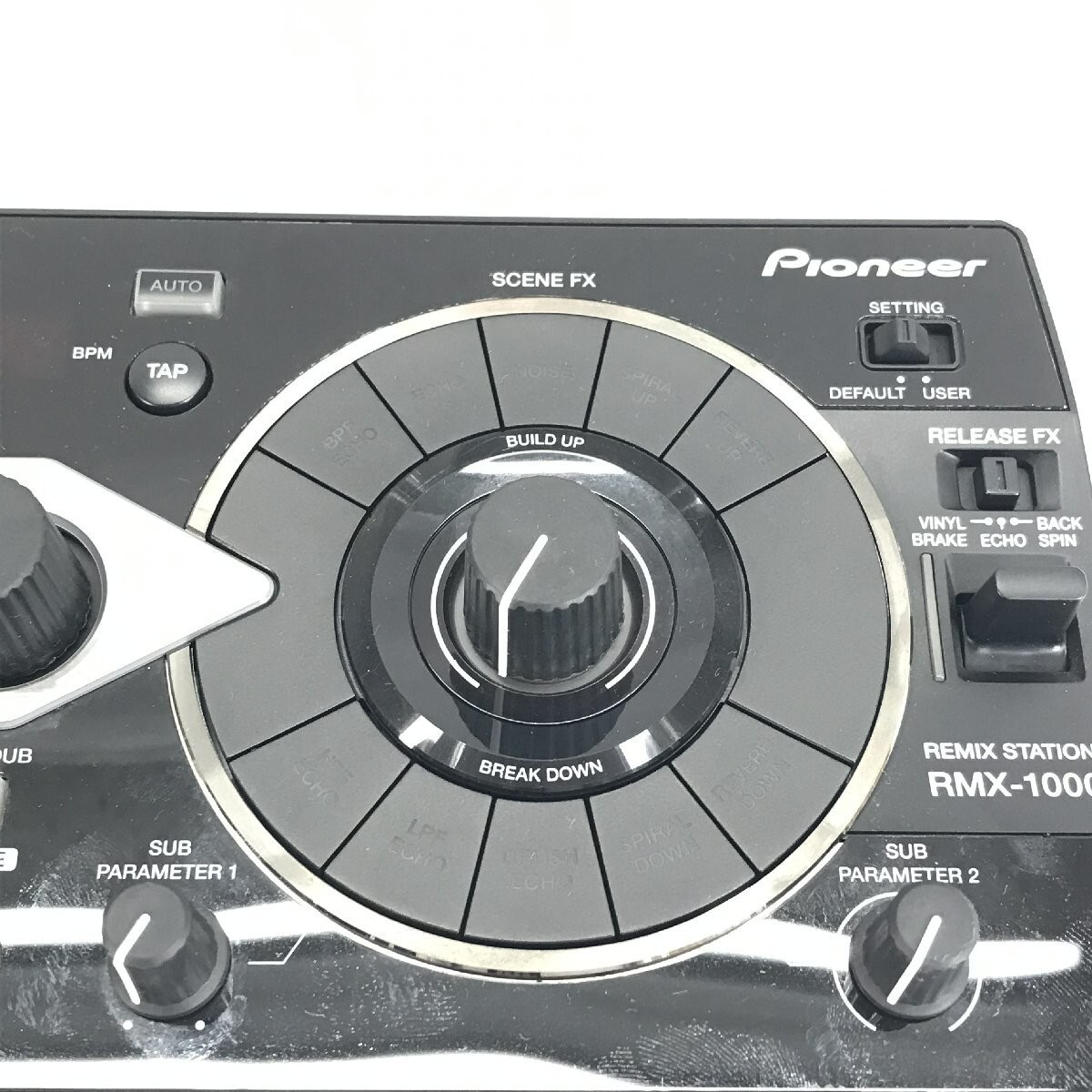 ワ*ル様 (オークション形式) Pioneer REMIX-STATION RM Pioneer DJ RMX-1000 Black Remix Station DJ Effects Samplers