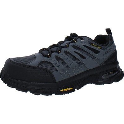 

Черная рабочая и защитная обувь Skechers Sketch Air Envoy 11 Medium (D) 1338, Grey/black