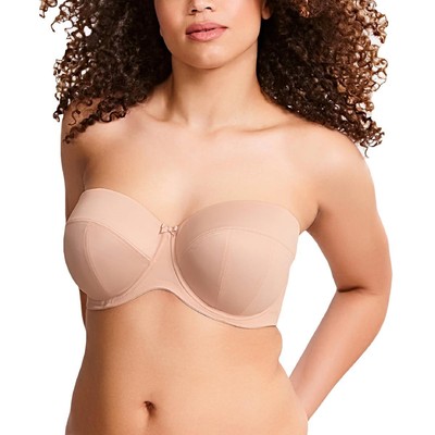 

Женский бежевый бюстгальтер без бретелек Sculptresse by Panache Dana Plus  36H BHFO 9456, Linen, Dana