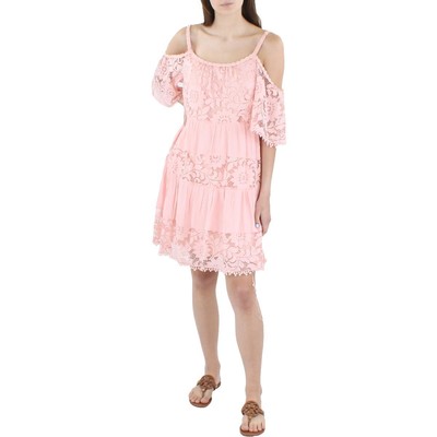 

Женское газовое кружевное платье с пышной юбкой Signature By Robbie Bee Petites BHFO 2195