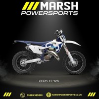 TE 125 2026 Model - Husqvarna Main Dealer - Reserve NOW!
