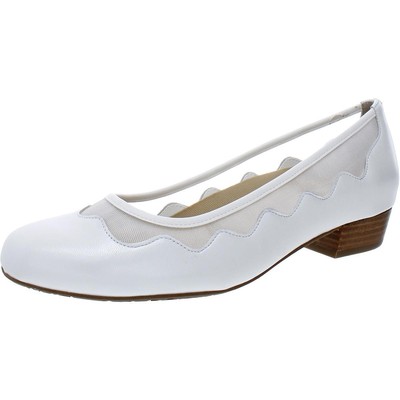 

Ros Hommerson Женские белые лоферы Tootsie 9 узкие (AA,N) BHFO 2949, Белый, Tootsie