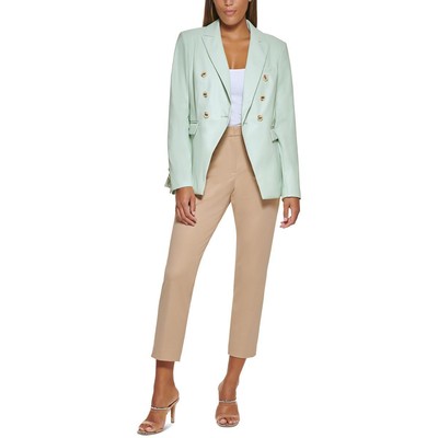 

Женский зеленый двубортный блейзер с одной пуговицей DKNY  BHFO 5196, Succulent