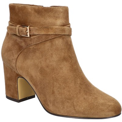 Женские замшевые ботильоны Bella Vita Arlette коричневого цвета, 6 средних размеров (B,M), BHFO 7855