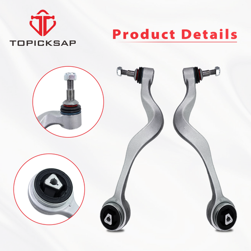 12PCS BMW E60 525i 530i 535i 550i CONTROL ARM BALL JOINT TIE ROD SUSPENSION KIT