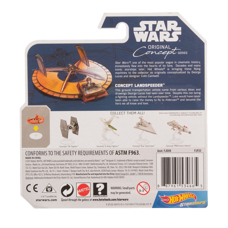 hot wheels star wars original concept series