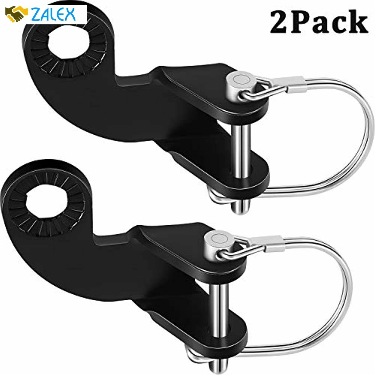 2 Sets Bike Bicycle Trailer Hitch Coupler Attachment