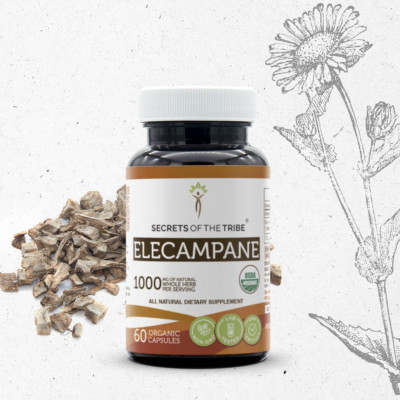 Secrets Of The Tribe Elecampane Capsules,500 mg 