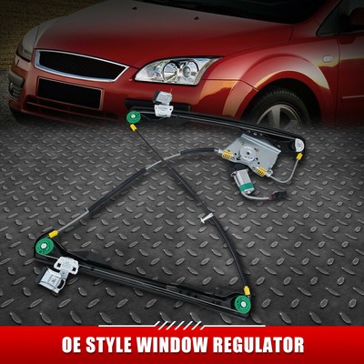 ДЛЯ 00-07 FORD FOCUS ПЕРЕДНИЙ ПРАВЫЙ СТЕКЛОПОДЪЕМНИК СО СТОРОНЫ ПАССАЖИРА С ЭЛЕКТРОПРИВОДОМ