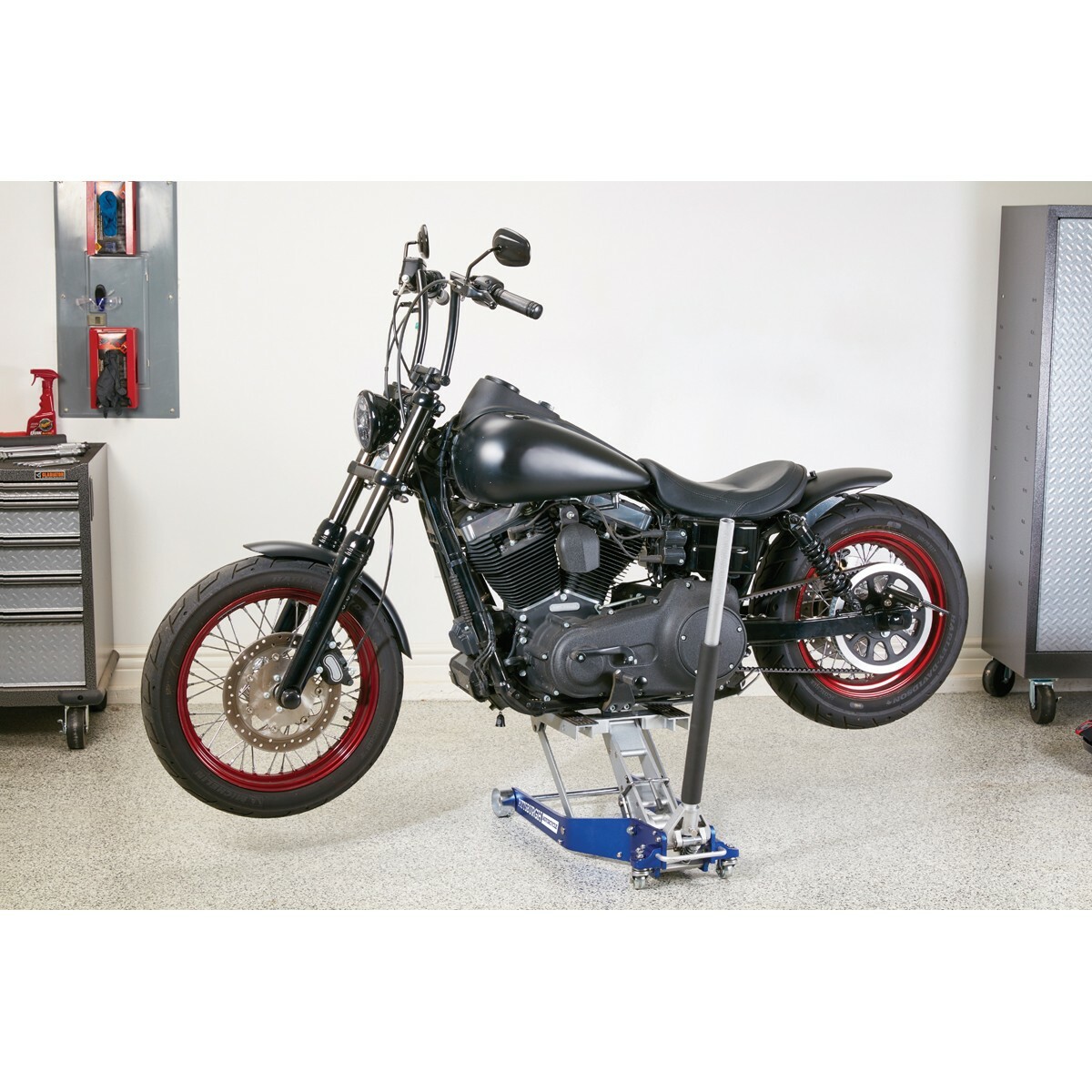 1500 Lb. Capacity Atv / Motorcycle Lift Jack Pump ...