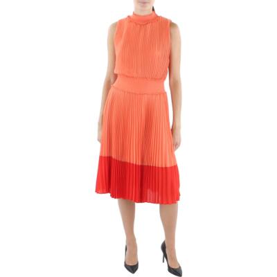 

Nanette Nanette Lepore Женское плиссированное мини-платье прямого кроя без рукавов BHFO 4938
