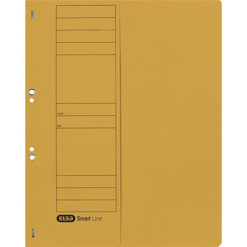 Elba â¢Senhefter Aus Karton, Gelb, KaufmâNnische Heftung
