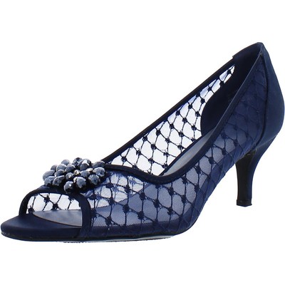 

Женские темно-синие туфли на высоком каблуке Karen Scott Maralynny 11 Medium (B,M) BHFO 7649, Navy