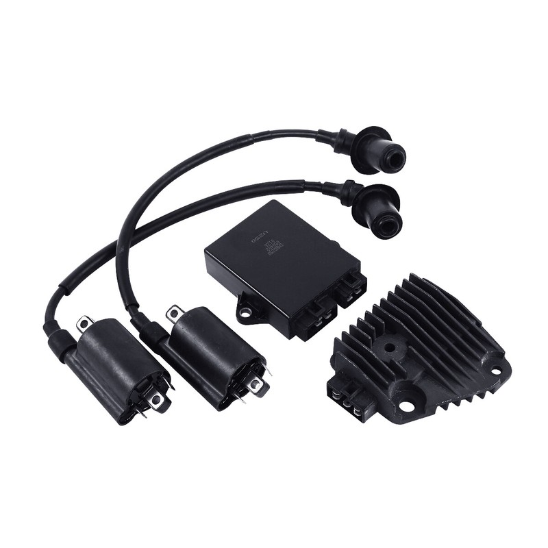 CDI Box Ignition Regulator Coil Set Fit For Yamaha XV250 Route 66 XV250 Virago