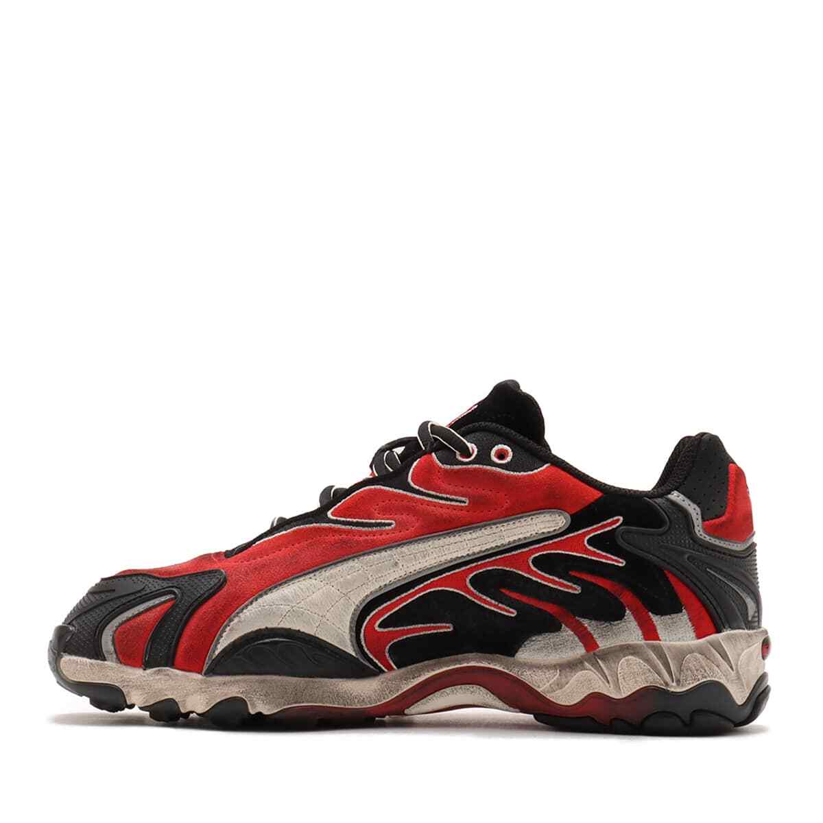 Pre-owned Puma 402453-01 A$ap Rocky  Inhale Distr Black Red (men's)
