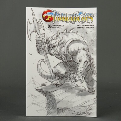 THUNDERCATS #5 Cvr O 1:15 B&W Dynamite Comics 2024 APR240209 5O (CA) Parrillo