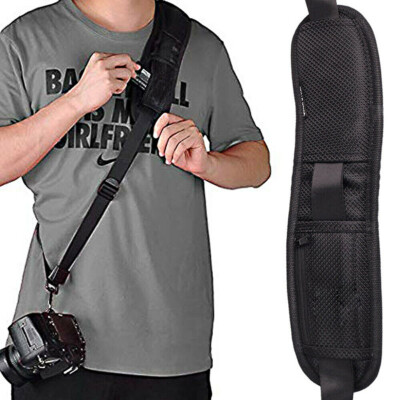 Black Rapid Camera Shoulder Belt Sling Neck Strap for DSLR SLR Digital Camera
