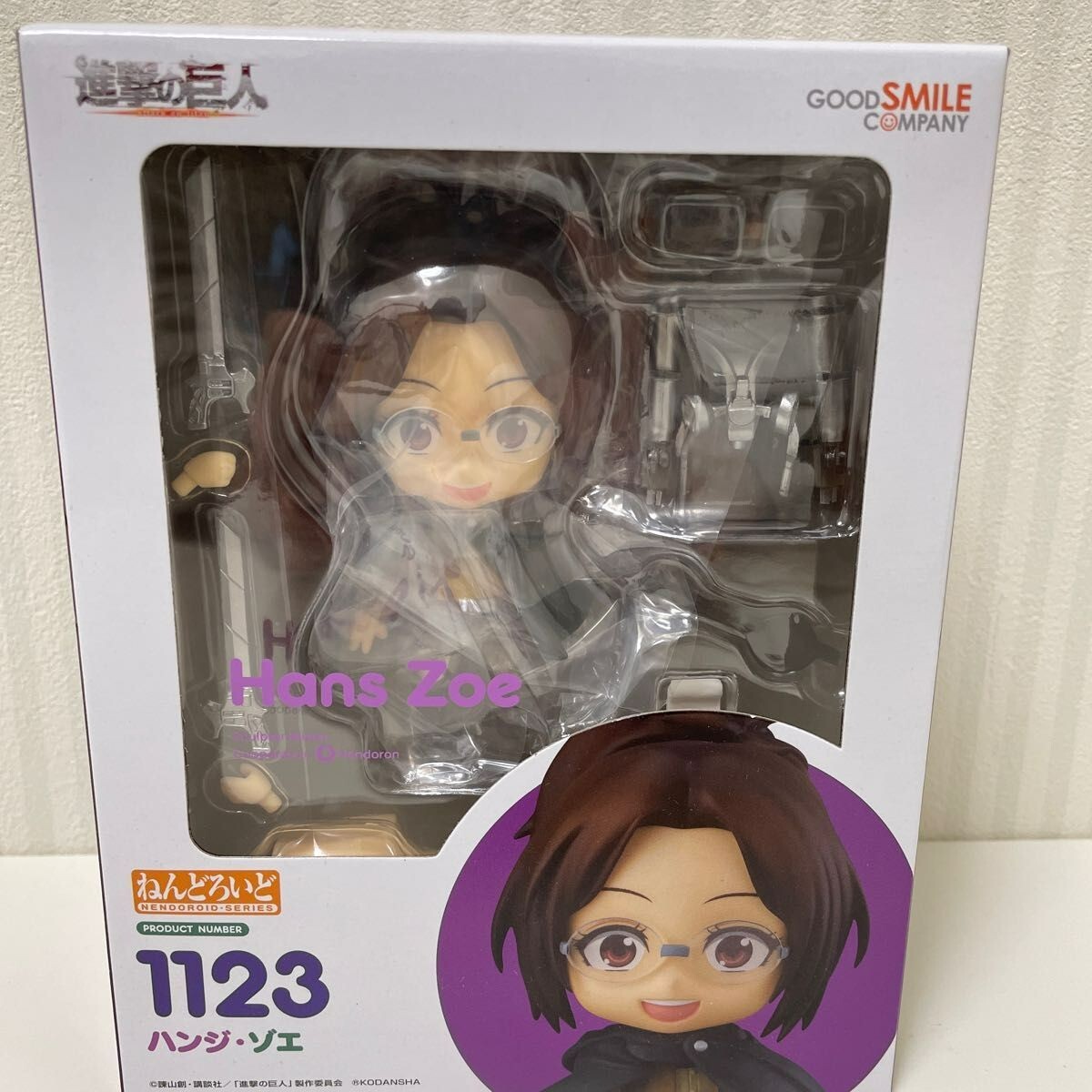 コミック・アニメ NENDOROID 1123 Hanz Zoe(attack on titan) Attack on Titan Hange Zoe Nendoroid 1123 – Animetal