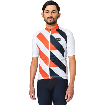 GOREWEAR Signal Jersey — мужской белый/Fireball, US XL/EU XXL