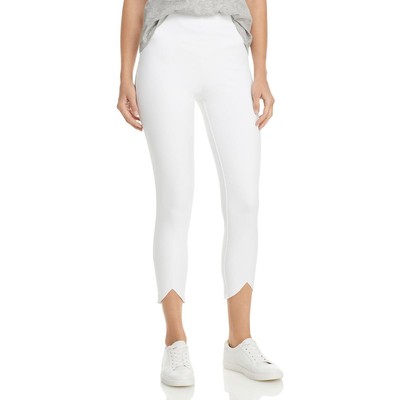 Женские джеггинсы Lysse Lynette Scallop из белого денима с высокой посадкой на щиколотке S BHFO 5103