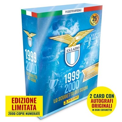 Panini Lazio 1999-2000 Lo Scudetto dei Sogni - Celebration Box - Global Shipping