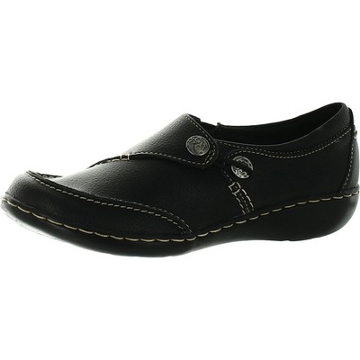 Женские лоферы на плоской подошве Clarks Ashland Lane Q, черные, узкие (AA,N) BHFO 0506