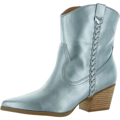 Женские ботинки DV By Dolce Vita Karyn Blue Cowboy, ботинки Western 11 Medium (B,M) 1207