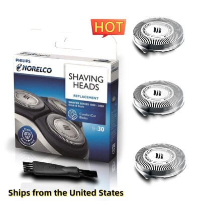 NEW SH30 Philips Norelco Shaver series 1000 2000 3000 Shaving heads U.S. Ship