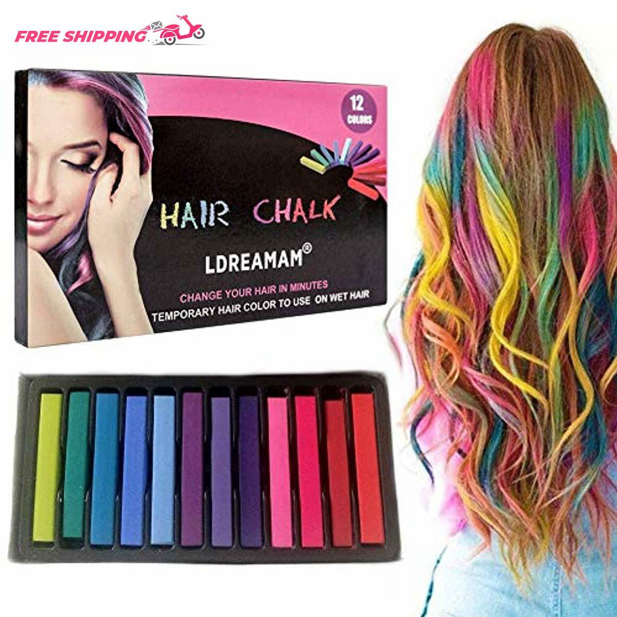 Hair Chalk Hair Chalk Pens Temporary Hair Chalk Washable Hair