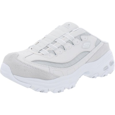 Женские эластичные белые прогулочные туфли Skechers DLites, ширина 8,5 дюйма (C,D,W) BHFO 5233