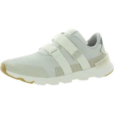 

Sorel Womens Kinetic Lite Strap Suede Повседневная обувь для бега Кроссовки BHFO 6406, Белый, Kinetic Lite Strap