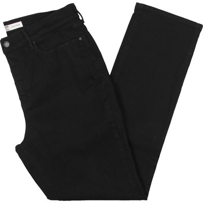 Фирменное изделие от Levi Strauss & Co. Женские черные джинсы прямого кроя 31 12 BHFO 9229