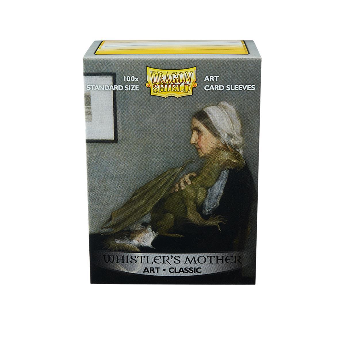 Щит дракона: классические художественные рукава Whistlers Mother (66,5 x 92,5 мм, 100 шт.