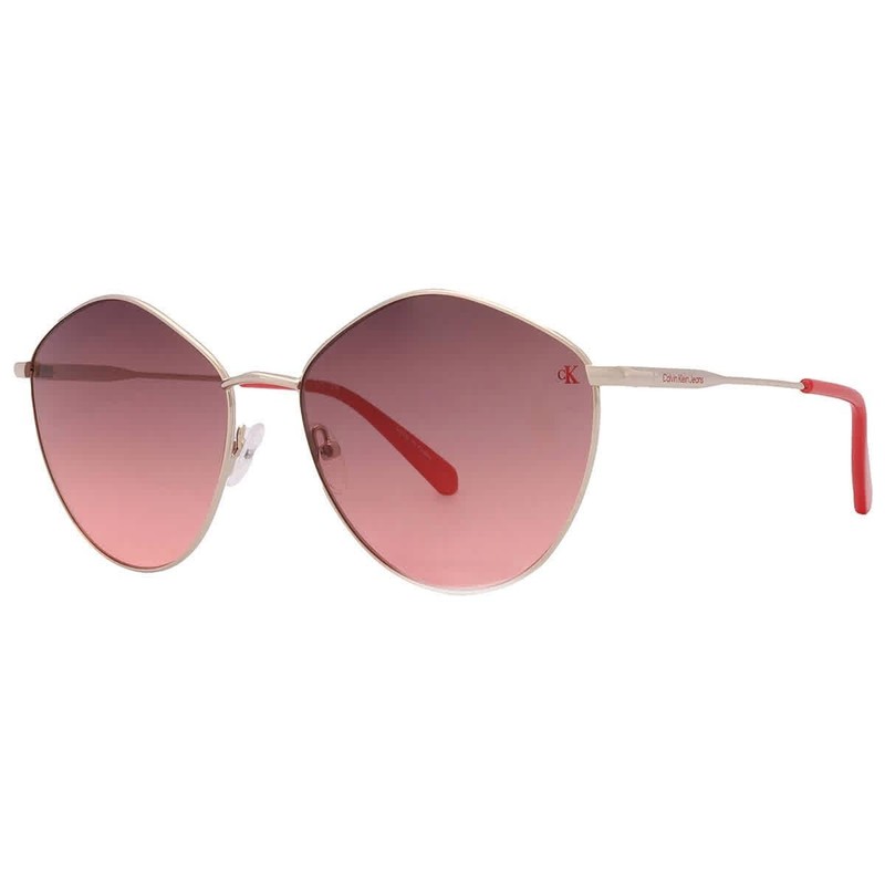Calvin Klein Women 61mm Gold Sunglasses CKJ22202S-717