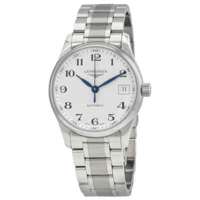 Pre-owned Longines Master Automatic Silver Dial Ladies Watch L2.357.4.78.6