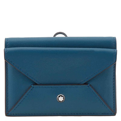 Pre-owned Montblanc Meisterstuck Selection Soft Card Holder - Ottanio 131258 In Check Description