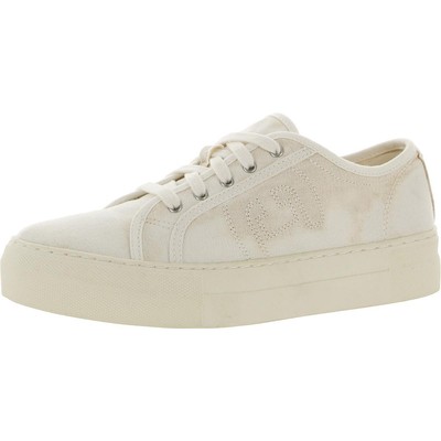 

Женские кроссовки Sam Edelman Genara White Canvas Sneakers 5 Medium (B, M) BHFO 5181