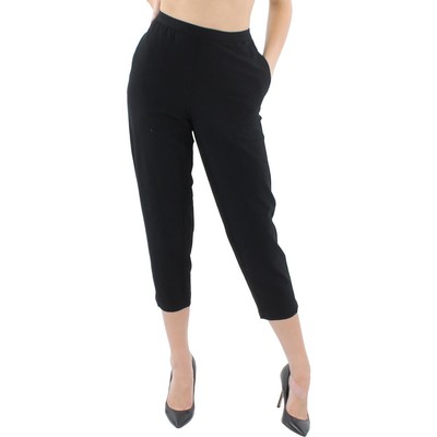 

Женские зауженные брюки до щиколотки с карманами Eileen Fisher Petites BHFO 2831, Черный, EETLP4359P