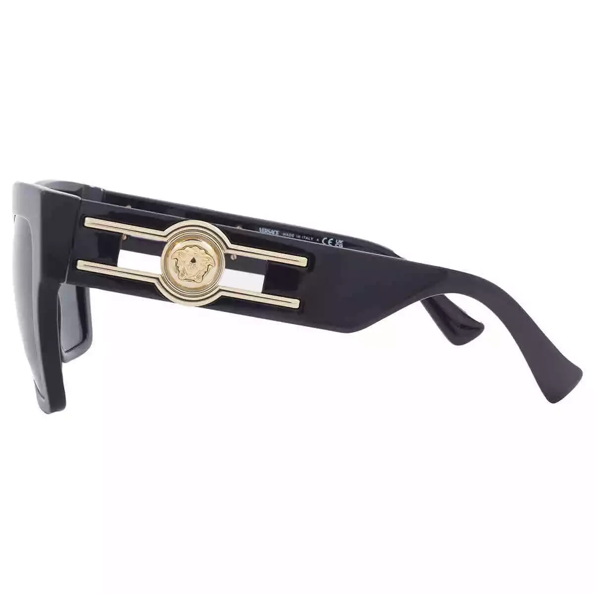 Pre-owned Versace Dark Grey Butterfly Ladies Sunglasses Ve4458 Gb1/87 54 Ve4458 Gb1/87 54 In Gray