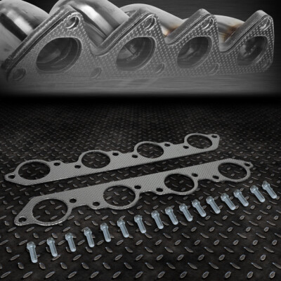 ДЛЯ ДВИГАТЕЛЕЙ CHEVY BIG BLOCK BBC 73-95 КОМПЛЕКТ ПРОКЛАДОК КОЛЛЕКТОРА ВЫПУСКНОГО КОЛЛЕКТОРА С БОЛТАМИ