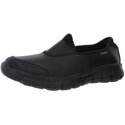 Skechers Женские черные прогулочные кроссовки Sure Track 9, широкие (C,D,W) BHFO 1768