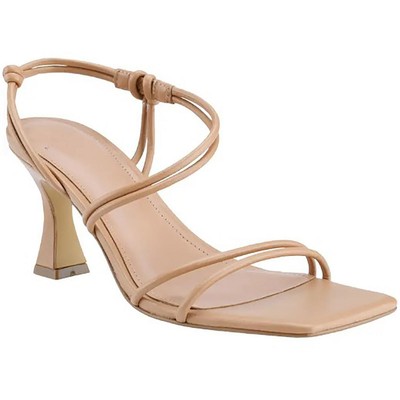 Marc Fisher LTD Womens Davia Pink Leather Heels Shoes 8.5 Medium (B,M) BHFO 6903